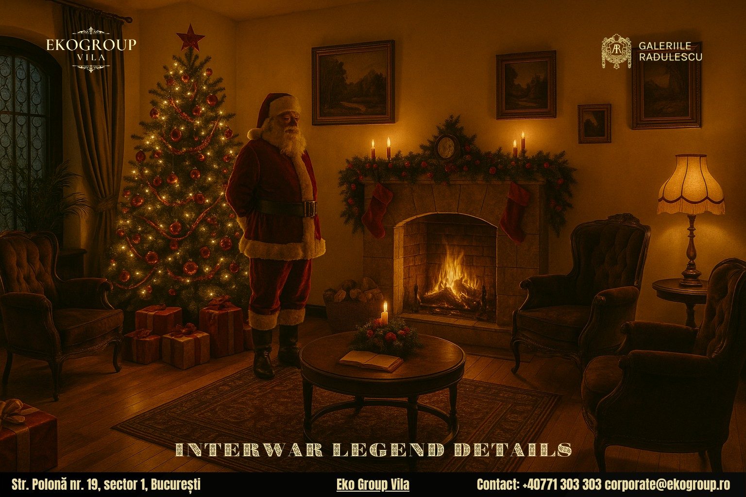 Legenda lui Moș Crăciun și Eko Group Vila: O Privire Nostalgică către Crăciunul Anilor ’30