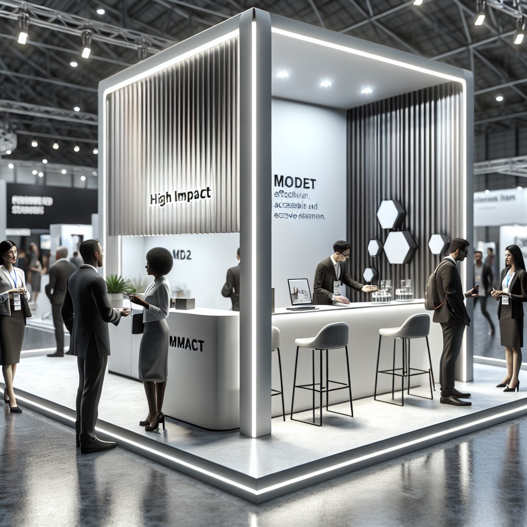 Design de stand pe buget: idei simple cu impact mare pentru vizitatori